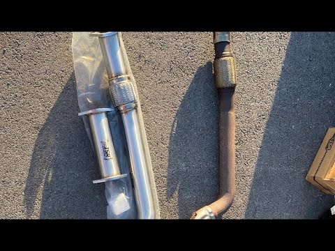 ISR DownPipe+TestPipe Install(2013 Genesis Coupe)