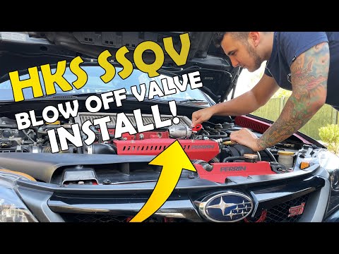 HKS SSQV Blow Off Valve Install - Subaru WRX STI
