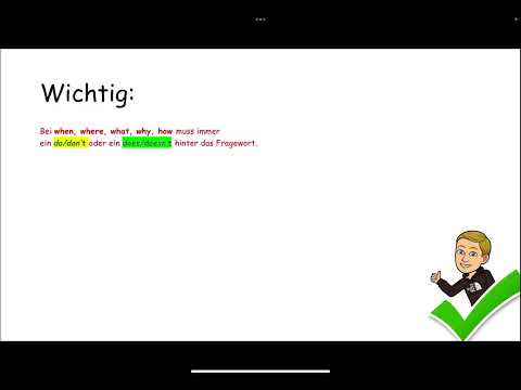 Englischer Satzbau - Fragesätze bilden (mit Fragewort) // english_for_beginners // Erklärvideo