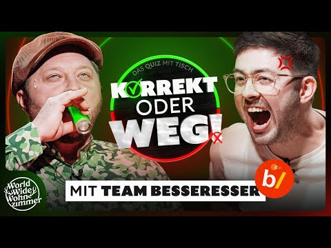 KORREKT oder WEG! (mit Sebastian Lege & Flo von @ZDFbesseresser )