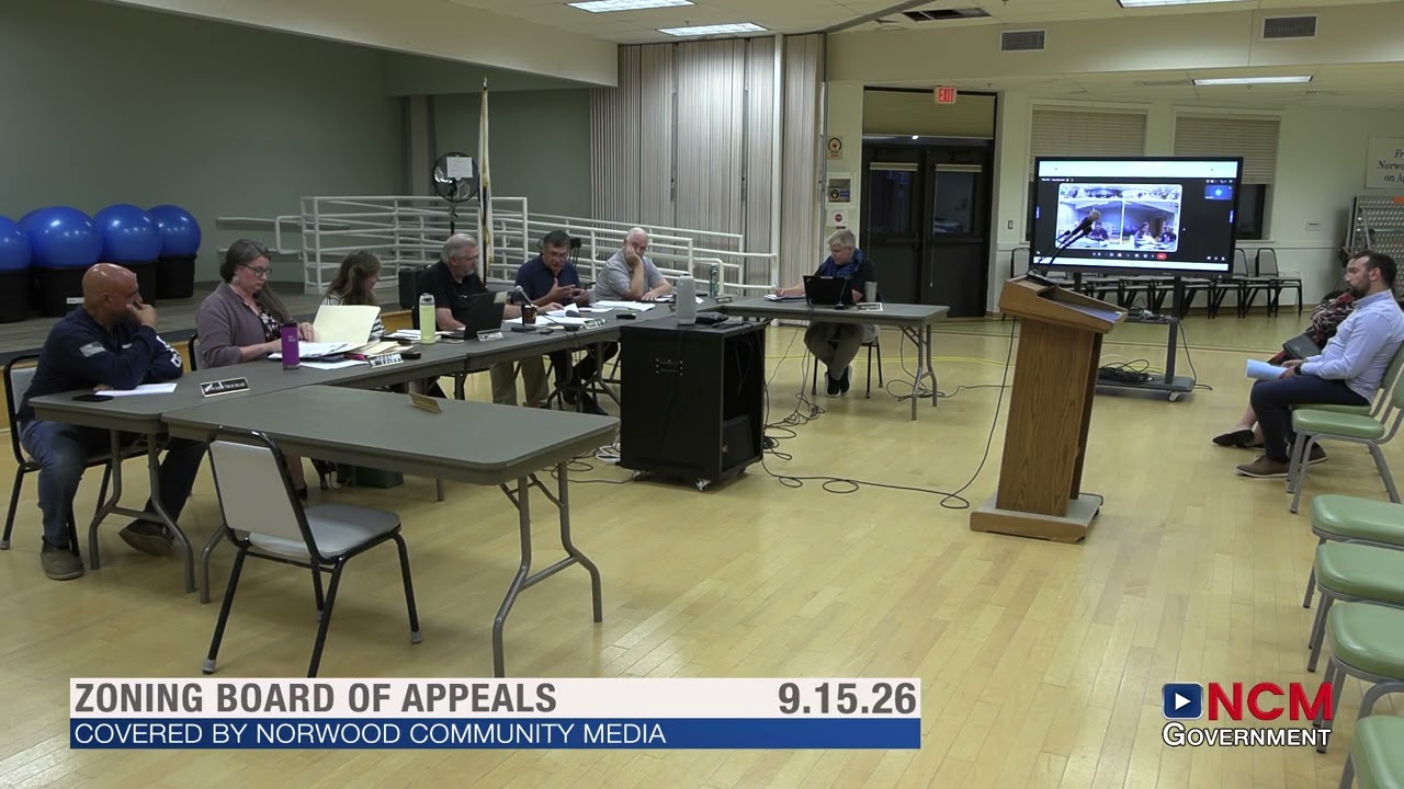 From the Zoning Hearing Board