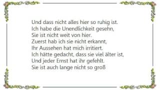 Die Toten Hosen - Die Unendlichkeit Lyrics