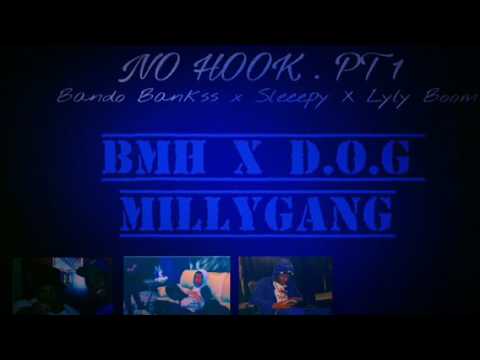 No Hook Cypher Pt. 1 - Bando Banks x Sleepy Hoolie x LyLyBoom {Prod. QDinero} Full Song *