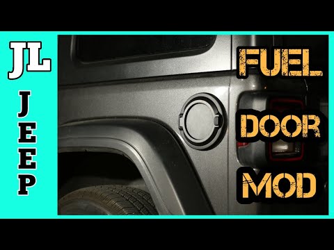 Jeep JL Fuel Door Install