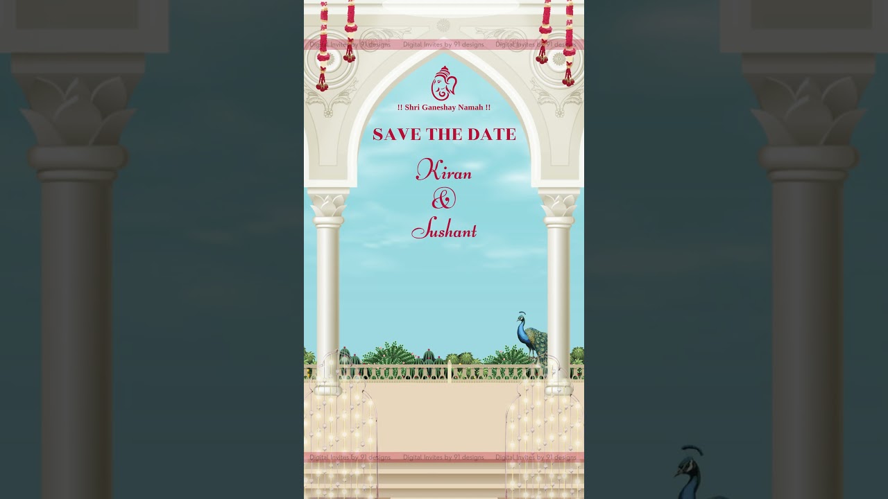 Botanical Garden Save the Date Announce
