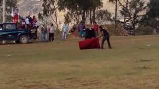 preview picture of video 'Puyachi-corrida de toros 2014 parte 1'