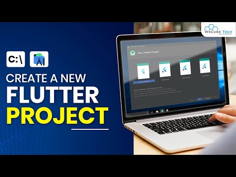 FLUTTER PROJECT  How to Create a New Flutter Project | Flutter Beginners Tutorial