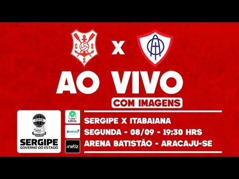 AO VIVO: SERGIPE X ITABAIANA | FINAL - COPA LOTESE GOVERNO DO ESTADO - 2025