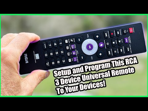 Programming This RCA 3 Device Platinum Pro Universal Remote To Your Devices!