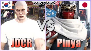 Tekken 8  ▰  JDCR (#1 Dragunov) Vs Pinya (#1 Raven) ▰ Ranked Matches !