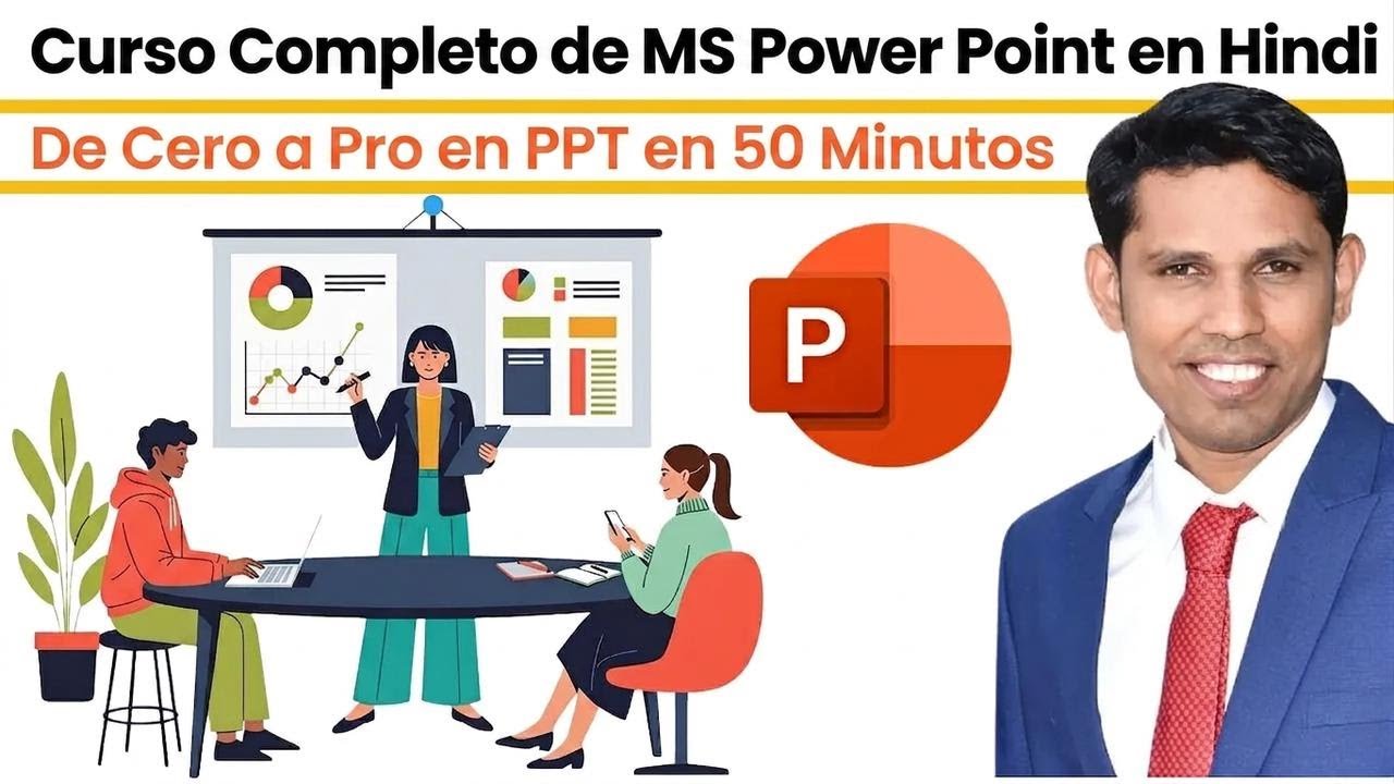 Curso completo de PowerPoint en solo 50 minutos | Aprende todo sobre PowerPoint fácil y rápido
