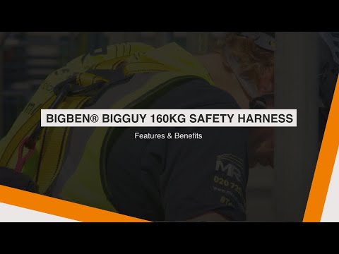 BIGBEN® BIGGUY 160kg Safety Harness - Features & Benefits
