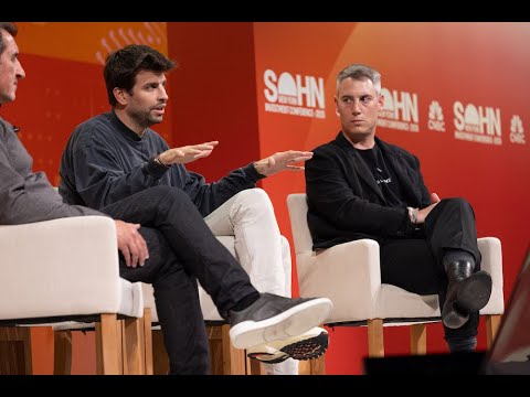 Gerard Piqué, Djamel Agaoua and Harley Miller at Sohn 2025