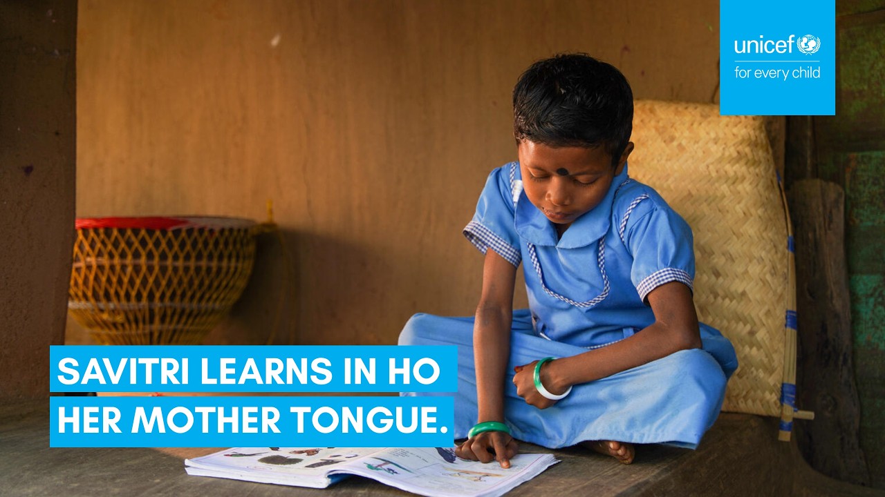 These students are learning in a tribal language | UNICEF India