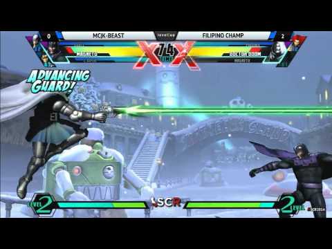 UMvC3 MC K BEAST VS FILIPINO CHAMP - SCR2014 Day 2 HD