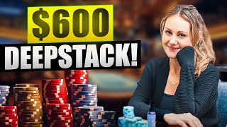 Playing for over $300,000 in the WSOP Deepstack! Can we win?!