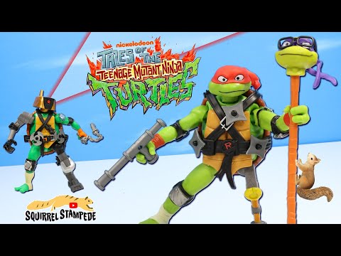 Tales of the Teenage Mutant Ninja Turtles MUTATIONS Mix 'N Match Action Figures Unboxing Review