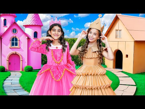 Bogata vs Spłukana Księżniczka 👸  + WIĘCEJ wyzwań Diana i Roma po Polsku