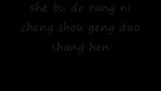 Download lagu 舍不得 she bu de (w/ pinyin lyrics) mp3 Download lagu 舍不得 she bu de (w/ pinyin lyrics) mp3