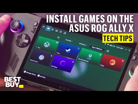 Installing Games on the ASUS ROG Ally X – Tech Tips from Best Buy