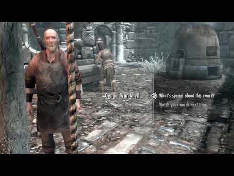 Skyrim ~ How To Keep Queen Freydis's Sword