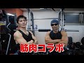 【筋肉コラボ】サイヤマングレートさんにベンチプレス教わってみた