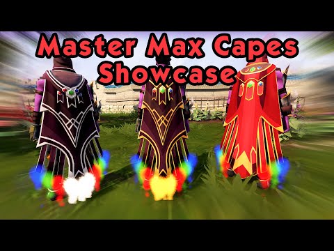 ALL Master Max Capes Showcase ● RuneScape