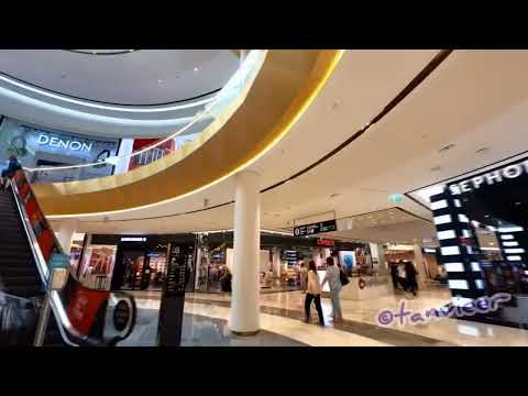 Walking inside westfield chodov, Prague