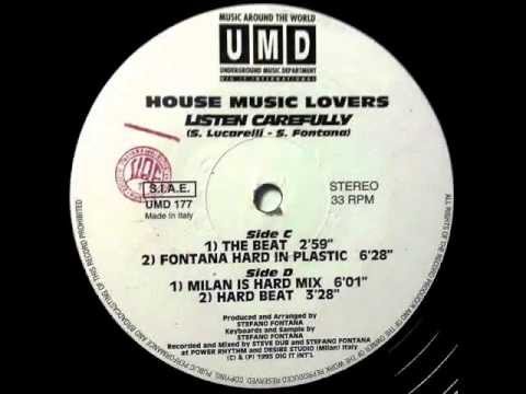 House Music Lovers -- Listen Carefully (Fontana Hard In Plastic)