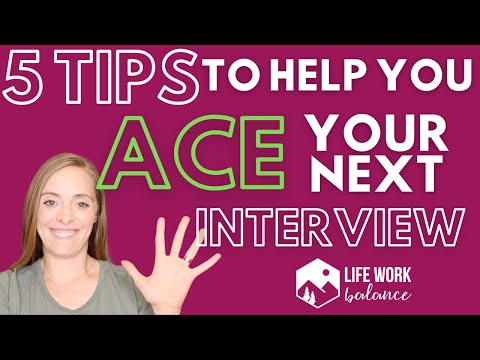 YouTube video about Tips to Help You Ace Your Next Job Interview