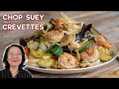 Chop suey aux crevettes — Tout savoir pour une cuisson parfaite au feu vif 🔥