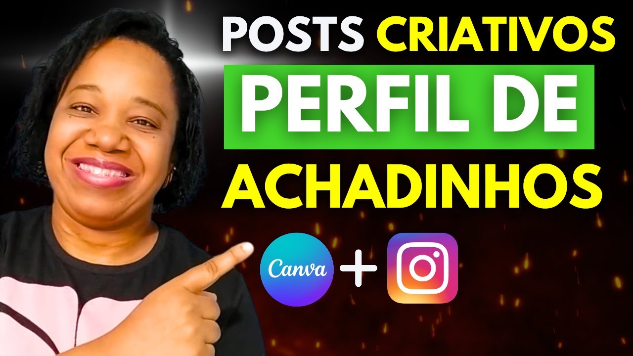 Como criar imagens para postagens no perfil de achadinhos no Instagram?