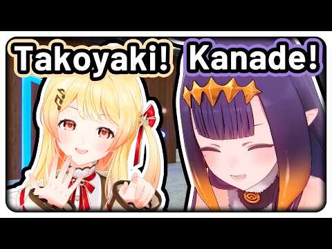 Ina keeps running into Kanade in the studio and doing this 【Hololive EN】
