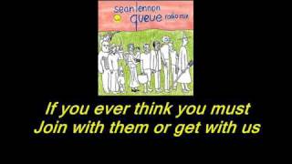 Queue [Radio mix] Sean Lennon - Half Horse Half Musician EP -