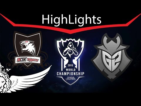 ROX vs G2 Day 3 Highlights & Summary 2016 World Championship [HD]
