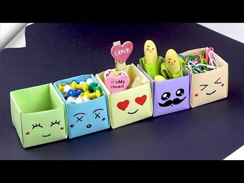 DIY paper box How to make paper box