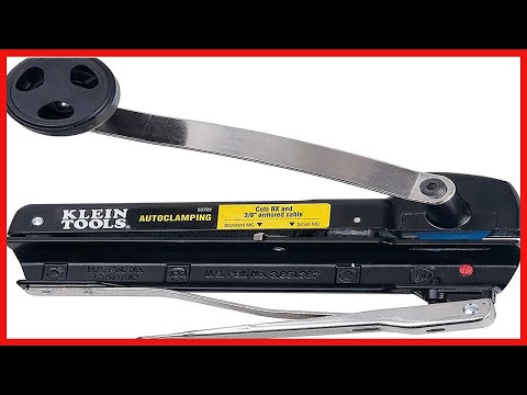 Great product -  Klein Tools 53725 BX Cable Cutter and Armored Cable Cutter, Cut Flexible Conduit an
