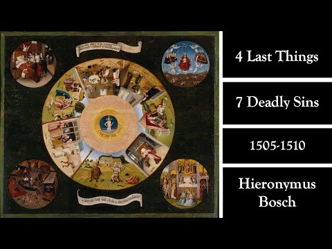 Table of the Seven Deadly Sins (1505-1510) by Hieronymus Bosch