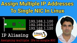 Assign Multiple Static IP Addresses To Single NIC In Linux | Set Multiple IP Addresses in Linux