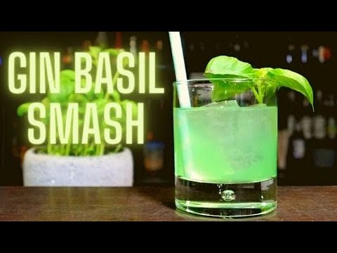 GIN BASIL SMASH COCKTAIL Recipe