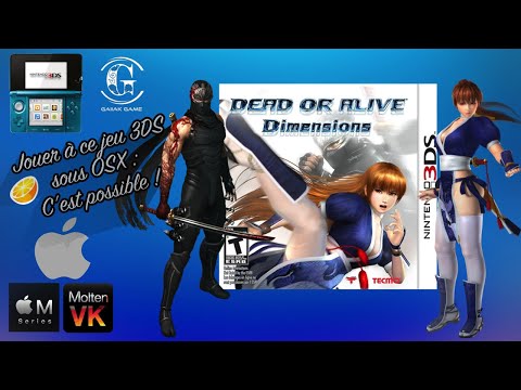 Citra 3DS OSX Vulkan - Gameplay -  Dead or Alive Dimensions