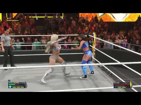 WWE2K23| NXT TIFFANY STRATTON VS SKYE BLUE