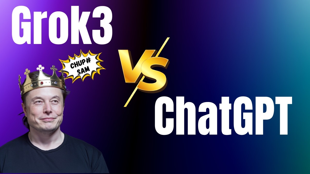Grok 3 vs ChatGPT - Essa IA que vai Mudar Sua Vida Para Sempre