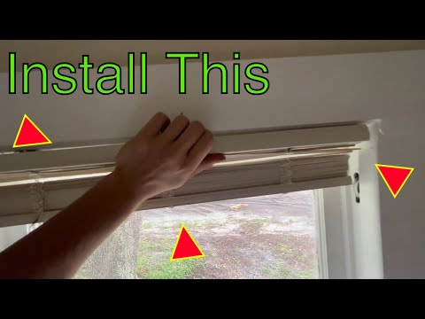 Cordless Mini Blinds Installation (DIY)