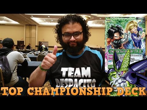 ANDROID 17 CHAMPIONSHIP DECK 2ND PLACE!~ DBS TCG