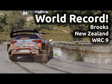 WRC 9 - Rally New Zealand - Brooks - World Record