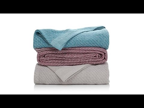 Concierge Collection YarnDyed Cotton Blanket