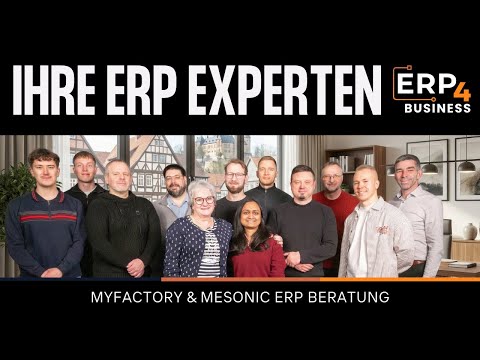 ERP Beratung gesucht? ERP 4 Business: Dein ERP Partner für Myfactory & Mesonic