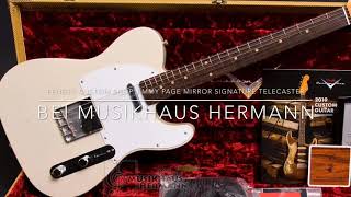 Video thumbnail for Fender Custom Shop Jimmy Page Mirror Signature Telecaster - Pictures and Specs by Musikhaus Hermann
