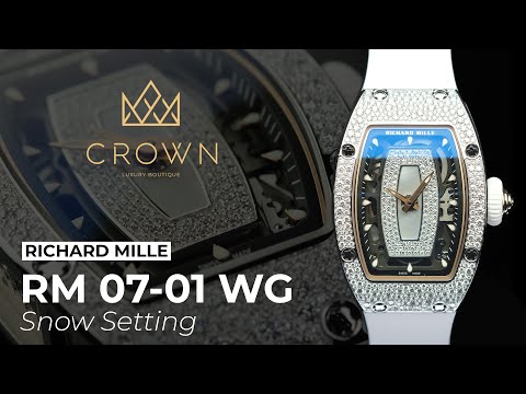 Richard Mille RM 07-01 WG Snow Setting | CROWN REVIEW 4K